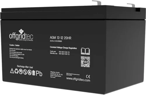 Offgridtech AGM solar batería 12Ah 12V
