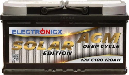 Batería AGM Solar Edition 120Ah 12V C100 Electronicx