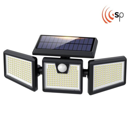 Luci Solari da Esterno Feob 3500 Lumen per Patii, Portici e Capannoni