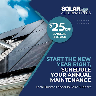 Solar Alternatives, Inc. – annual maintenance service solar panel